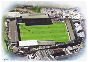 Millmoor Stadium Art - Rotherham United
