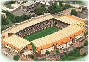 Images Dated 21st May 2013: Molineux Art - Wolverhampton Wanderers
