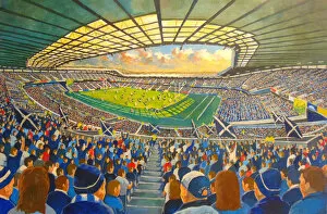 Rugby Union Gallery: Murrayfield Stadium Fine Art - Scotland Rugby Union