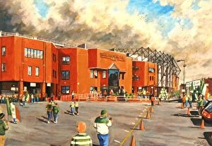 Glasgow Celtic Collection: Parkhead Stadium Fine Art - Celtic Football Club