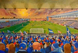 Priestfield Stadium Fine Art - Gillingham Football Club