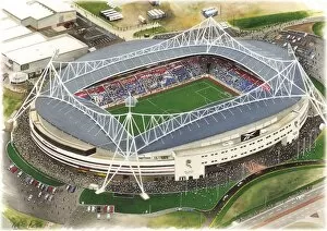 Images Dated 21st May 2013: Reebok Stadium Art - Bolton Wanderers
