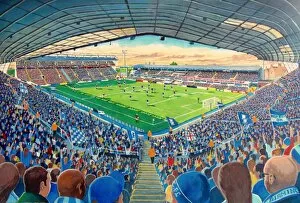 St Andrews Gallery: St Andrews Stadium Fine Art - Birmingham City Football Club