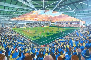 Stadium Art Prints: Halliwell Jones Stadium Fine Art Print