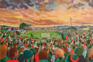 Stadium Art Prints: The Oval Stadium Print - Glentoran Football Club