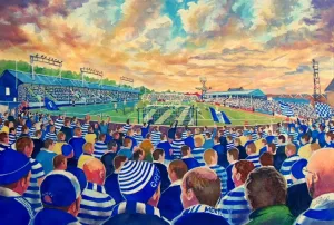 Cappielow Park Stadium Fine Art Print