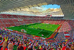 Stadium of Light Fine Art - Sunderland Football Club Stadium of Light Fine Art - Sunderland Football Club