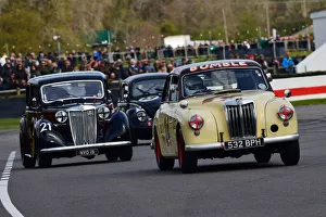 CJ10 6673 Mike Lamplough, MG Magnette ZA, Ben Colburn, MG YB CJ10 6673 Mike Lamplough, MG Magnette ZA, Ben Colburn, MG YB