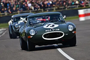 CJ10 6862 Gaye Vincent, Gordon Shedden, Jaguar E-Type semi-lightweight CJ10 6862 Gaye Vincent, Gordon Shedden, Jaguar E-Type semi-lightweight