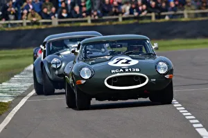 CJ10 6904 Gaye Vincent, Gordon Shedden, Jaguar E-Type semi-lightweight CJ10 6904 Gaye Vincent, Gordon Shedden, Jaguar E-Type semi-lightweight