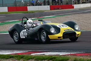 RAC Woodcote Trophy & Stirling Moss Trophy for pre ’56 & pre ’61 Sportscars Gallery: CJ10 9195 Peter Ratcliff, Lister Knobbly