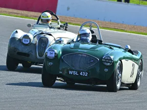 CJ5 7376 James Wilmot-Smith, Austin Healey 100-4M, Christopher Scholey, Jaguar XK120 CJ5 7376 James Wilmot-Smith, Austin Healey 100-4M, Christopher Scholey, Jaguar XK120