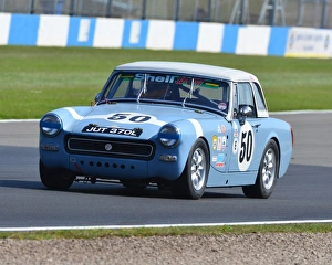 <b class=qtipBold><figcaption>CJ6 7627 Dave Karaskas, MG Midget</figcaption></b><br>Dave Karaskas, MG Midget, 70's Road Sports Championship, HSCC, Season Opener, Saturday, 8th April 2017, Donington Park, Chris McEvoy, circuit racing, CJM Photography, classic cars, Donington, Donington Park, England, historic cars, Historic Racing, Championship, Historic Sports Car Club, HSCC, HSCC Donington Park, motor racing, motor sport, motorsport, nostalgia, Race Meeting, racing cars, retro, circuit racing, outdoors, Derbyshire,<br><em>© 2017 Chris McEvoy, www.cjm-photography.co.uk, all rights reserved</em> CJ6 7627 Dave Karaskas, MG Midget