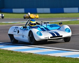 <b class=qtipBold><figcaption>CJ6 7692 Darren Wilson, Lotus 23A</figcaption></b><br>Darren Wilson, Lotus 23A, Guards Trophy, HSCC, Season Opener, Saturday, 8th April 2017, Donington Park, Chris McEvoy, circuit racing, CJM Photography, classic cars, Donington, Donington Park, England, historic cars, Historic Racing, Championship, Historic Sports Car Club, HSCC, HSCC Donington Park, motor racing, motor sport, motorsport, nostalgia, Race Meeting, racing cars, retro, circuit racing, outdoors, Derbyshire,<br><em>© 2017 Chris McEvoy, www.cjm-photography.co.uk, all rights reserved</em> CJ6 7692 Darren Wilson, Lotus 23A