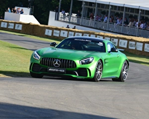 <b class=qtipBold><figcaption>CJ6 9025 Mercedes-Benz AMG GT R</figcaption></b><br>Mercedes-Benz AMG GT R, Goodwood Festival of Speed, 2017, Peaks of Performance, Motorsports Game Changers, automobiles, cars, entertainment, Festival of Speed, FoS, Goodwood, heritage, contemporary, modern, hill climb, July, June, motor sport, motorcars, nostalgia, racing, speed, sports, West Sussex.<br><em>© 2017 Chris McEvoy, www.cjm-photography.co.uk, all rights reserved</em> CJ6 9025 Mercedes-Benz AMG GT R