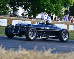 <b class=qtipBold><figcaption>CJ6 9219 Jim Stranberg, Delage-ERA</figcaption></b><br>Jim Stranberg, Delage-ERA, Goodwood Festival of Speed, 2017, Peaks of Performance, Motorsports Game Changers, automobiles, cars, entertainment, Festival of Speed, FoS, Goodwood, heritage, contemporary, modern, hill climb, July, June, motor sport, motorcars, nostalgia, racing, speed, sports, West Sussex., Moving Motor Show,<br><em>© 2017 Chris McEvoy, www.cjm-photography.co.uk, all rights reserved</em> CJ6 9219 Jim Stranberg, Delage-ERA