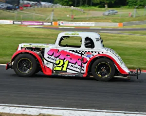 <b class=qtipBold><figcaption>CJ7 3772 Sean Smith, Legend</figcaption></b><br>Sean Smith, Legend, Legends Cars Championship, American Speedfest VI, Brands Hatch, June 2018, automobiles, Autosport, cars, circuit racing, England, entertainment, European, June 2018, Kent, motor racing, motor sport, motorracing, racing, track racing, nostalgia, classic cars, historic cars, 5/8th scale,<br><em>© 2018 Chris McEvoy, www.cjm-photography.co.uk, all rights reserved</em> CJ7 3772 Sean Smith, Legend
