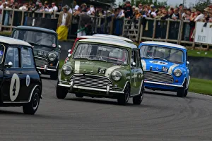 CJ9 8711 Alex Brundle, Giles Page, Morris Mini Cooper S CJ9 8711 Alex Brundle, Giles Page, Morris Mini Cooper S