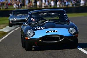 CJ9 8858 Alex Brundle, Richard Kent, Jaguar E-Type FHC CJ9 8858 Alex Brundle, Richard Kent, Jaguar E-Type FHC