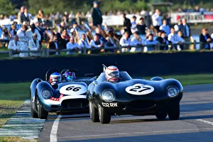 CJ9 9284 Martin Brundle, Jaguar D-Type Long Nose CJ9 9284 Martin Brundle, Jaguar D-Type Long Nose