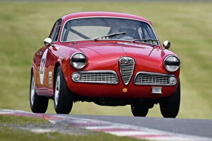 Motor Racing Legends Collection: CJM-P 0996 Hans Joerg Haussener, Alfa Romeo Giulietta Sprint Veloce