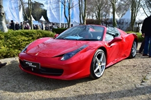 <b class=qtipBold><figcaption>CM1 0853 Ferrari 458 Spider</figcaption></b><br>Ferrari 458 Spider, Goodwood 72nd Members Meeting, GRRC, Historic Racing, motor sport, motorsport, nostalgia, racing cars<br><em>© (C)2014 Chris McEvoy, all rights reserved, www.cjm-photography.co.uk.</em> CM1 0853 Ferrari 458 Spider