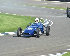 <b class=qtipBold><figcaption>CM1 0917 Mike Fowler, Gemini Mk2</figcaption></b><br>Mike Fowler, Gemini Mk2, Historic Formula Junior, FJHRA, Front Engined Formula Junior, Goodwood 72nd Members Meeting, GRRC, Historic Racing, motor sport, motorsport, Threlfall Cup<br><em>© (C)2014 Chris McEvoy, all rights reserved, www.cjm-photography.co.uk.</em> CM1 0917 Mike Fowler, Gemini Mk2