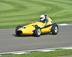 <b class=qtipBold><figcaption>CM1 0922 Ash Waller, Sadler-BMC</figcaption></b><br>Ash Waller, Sadler-BMC, Historic Formula Junior, FJHRA, Front Engined Formula Junior, Goodwood 72nd Members Meeting, GRRC, Historic Racing, motor sport, motorsport, Threlfall Cup<br><em>© (C)2014 Chris McEvoy, all rights reserved, www.cjm-photography.co.uk.</em> CM1 0922 Ash Waller, Sadler-BMC