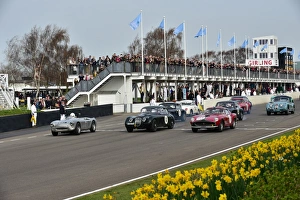 <b class=qtipBold><figcaption>CM1 2130 Tony Gaze Trophy</figcaption></b><br>Tony Gaze Trophy, Andy Shepherd, AC Ace Bristol, Andrew Keith Lucas, Jaguar XK150, 150 EKF, Max Girardo, Ferrari 250 GT Tour de France, 72nd members Meeting, Goodwood, GRRC, historic racing, motor sport, motorsport<br><em>© (C)2014 Chris McEvoy, all rights reserved, www.cjm-photography.co.uk.</em> CM1 2130 Tony Gaze Trophy
