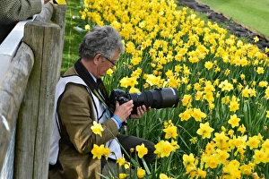 <b class=qtipBold><figcaption>CM1 2908 Jeff Bloxham, daffodils</figcaption></b><br>Jeff Bloxham, daffodils, Goodwood 72nd Members Meeting<br><em>© (C)2014 Chris McEvoy, all rights reserved, www.cjm-photography.co.uk.</em> CM1 2908 Jeff Bloxham, daffodils