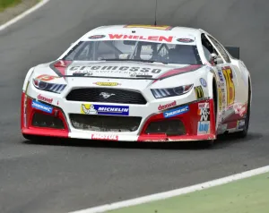 <b class=qtipBold><figcaption>CM13 9604 Peter Gross, Ford Mustang</figcaption></b><br>Peter Gross, Ford Mustang, NASCAR, Whelen Euro Series, American Speedfest IV, Brands Hatch, June 2016, automobiles, Autosport, cars, circuit racing, England, entertainment, European, June 2016 June 2016, Kent, motor racing, motor sport, motorracing, racing, track racing,<br><em>© ©2016 Chris McEvoy, all rights reserved, www.cjm-photography.co.uk.</em> CM13 9604 Peter Gross, Ford Mustang