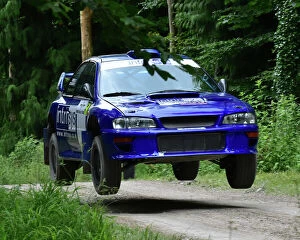 June Collection: CM14 3991 Roger Duckworth, Subaru Impreza WRC