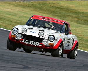 <b class=qtipBold><figcaption>CM15 8279 Fiat Abarth 124 rally</figcaption></b><br>Fiat Abarth 124 rally, Group 4, Historic Race Car Demonstration, Festival Italia, Brands Hatch, August 14th, 2016, Autosport, cars, circuit racing, classic cars, competition, FIAT, Italian, Kent, motorsport, racing, racing cars, sport, sports cars, Sunday 14th August, vehicles, classic cars, historic cars, vehicles,<br><em>© 2016 Chris McEvoy, all rights reserved, www.cjm-photography.co.uk</em> CM15 8279 Fiat Abarth 124 rally