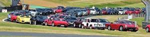 <b class=qtipBold><figcaption>CM15 8313 Italian car parade</figcaption></b><br>Italian car parade, Festival Italia, Brands Hatch, Kent, August 14th, 2016, circuit racing, competition, Ferrari, Festival Italia, FIAT, Italian, Kent, Lancia, motorcycles, motorsport, racing, scooters, vehicles, sport, cars,<br><em>© 2016 Chris McEvoy, all rights reserved, www.cjm-photography.co.uk</em> CM15 8313 Italian car parade