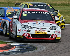 <b class=qtipBold><figcaption>CM15 9634 Ashley Sutton, MG6 GT</figcaption></b><br>Ashley Sutton, MG6 GT, BTCC Rockingham, Rockingham Motorsport Speedway, Sunday, 28th August, 2016, Autosport, British Touring Car Championship, BTCC, BTCC Rockingham, BTCC, cars, England, motor sport, Northamptonshire, racing circuit racing, Rockingham, Rockingham Raceway, , Touring Car Championship, touring cars, UK, saloon cars, tin tops,<br><em>© 2016 Chris McEvoy, all rights reserved, www.cjm-photography.co.uk.</em> CM15 9634 Ashley Sutton, MG6 GT