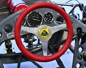 CM16 8583mr Red steering wheel, Lee Penson, Lotus 51