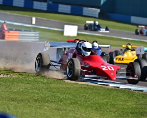 <b class=qtipBold><figcaption>CM18 4804 Harry Bishop, Crossle 56F</figcaption></b><br>Harry Bishop, Crossle 56F, Historic Formula Ford 2000, URS Classic FF2000, HSCC, Season Opener, Saturday, 8th April 2017, Donington Park, Chris McEvoy, circuit racing, CJM Photography, classic cars, Donington, Donington Park, England, historic cars, Historic Racing, Championship, Historic Sports Car Club, HSCC, HSCC Donington Park, motor racing, motor sport, motorsport, nostalgia, Race Meeting, racing cars, retro, circuit racing, outdoors, Derbyshire,<br><em>© 2017 Chris McEvoy, www.cjm-photography.co.uk, all rights reserved</em> CM18 4804 Harry Bishop, Crossle 56F