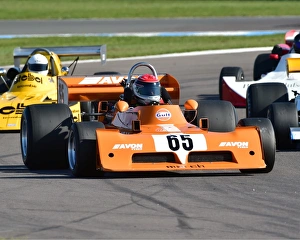 <b class=qtipBold><figcaption>CM18 4951 Jamie Brashaw, March 73A</figcaption></b><br>Jamie Brashaw, March 73A, Derek Bell Trophy, HSCC, Season Opener, Saturday, 8th April 2017, Donington Park, Chris McEvoy, circuit racing, CJM Photography, classic cars, Donington, Donington Park, England, historic cars, Historic Racing, Championship, Historic Sports Car Club, HSCC, HSCC Donington Park, motor racing, motor sport, motorsport, nostalgia, Race Meeting, racing cars, retro, circuit racing, outdoors, Derbyshire,<br><em>© 2017 Chris McEvoy, www.cjm-photography.co.uk, all rights reserved</em> CM18 4951 Jamie Brashaw, March 73A