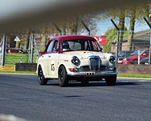 <b class=qtipBold><figcaption>CM18 5635 John Polson, Bonhams Riley</figcaption></b><br>John Polson, Bonhams Riley, HRDC Touring Greats, TC63, BRSCC, Brands Hatch, Race Weekend, April, 2017, British Racing and Sports Car Club,, cars, Championship, classic cars, classic event, Classic motorracing, Classic Racing Cars, England, motor racing, motor sport, motorracing, motorsport, nostalgia, racing, racing cars, retro, saloon cars, sports cars, Kent England, MSV,<br><em>© 2017 Chris McEvoy, www.cjm-photography.co.uk, all rights reserved</em> CM18 5635 John Polson, Bonhams Riley