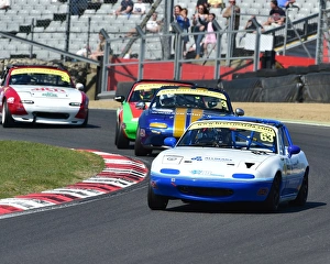 <b class=qtipBold><figcaption>CM18 5992 Oliver Allwood, Mazda MX-5</figcaption></b><br>Oliver Allwood, Mazda MX-5, Mazda MX-5 Championship, HRDC, BRSCC, Brands Hatch, Season opener, Race Weekend, April, 2017, British Racing and Sports Car Club,, cars, Championship, classic cars, classic event, Classic motorracing, Classic Racing Cars, England, motor racing, motor sport, motorracing, motorsport, nostalgia, racing, racing cars, retro, saloon cars, sports cars, Kent England, MSV,<br><em>© 2017 Chris McEvoy, www.cjm-photography.co.uk, all rights reserved</em> CM18 5992 Oliver Allwood, Mazda MX-5