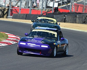 <b class=qtipBold><figcaption>CM18 6002 Michael Fisk, Mazda MX-5</figcaption></b><br>Michael Fisk, Mazda MX-5, Mazda MX-5 Championship, HRDC, BRSCC, Brands Hatch, Season opener, Race Weekend, April, 2017, British Racing and Sports Car Club,, cars, Championship, classic cars, classic event, Classic motorracing, Classic Racing Cars, England, motor racing, motor sport, motorracing, motorsport, nostalgia, racing, racing cars, retro, saloon cars, sports cars, Kent England, MSV,<br><em>© 2017 Chris McEvoy, www.cjm-photography.co.uk, all rights reserved</em> CM18 6002 Michael Fisk, Mazda MX-5