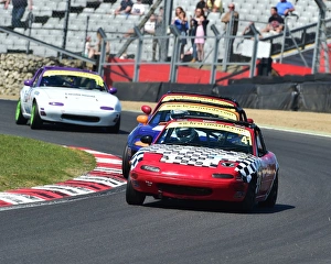 <b class=qtipBold><figcaption>CM18 6004 Kevin Brent, Mazda MX-5</figcaption></b><br>Kevin Brent, Mazda MX-5, Mazda MX-5 Championship, HRDC, BRSCC, Brands Hatch, Season opener, Race Weekend, April, 2017, British Racing and Sports Car Club,, cars, Championship, classic cars, classic event, Classic motorracing, Classic Racing Cars, England, motor racing, motor sport, motorracing, motorsport, nostalgia, racing, racing cars, retro, saloon cars, sports cars, Kent England, MSV,<br><em>© 2017 Chris McEvoy, www.cjm-photography.co.uk, all rights reserved</em> CM18 6004 Kevin Brent, Mazda MX-5