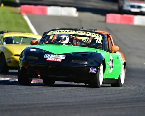 <b class=qtipBold><figcaption>CM18 6586 Clive Chisnall, Mazda MX-5</figcaption></b><br>Clive Chisnall, Mazda MX-5, BRSCC Mazda MX-5 Championship, MX-5 Supercup. HRDC, BRSCC, Brands Hatch, Season opener, Race Weekend, April, 2017, British Racing and Sports Car Club,, cars, Championship, classic cars, classic event, Classic motorracing, Classic Racing Cars, England, motor racing, motor sport, motorracing, motorsport, nostalgia, racing, racing cars, retro, saloon cars, sports cars, Kent England, MSV,<br><em>© 2017 www.cjm-photography.co.uk,all rights reserved</em> CM18 6586 Clive Chisnall, Mazda MX-5