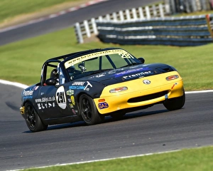 <b class=qtipBold><figcaption>CM18 6615 Luke Souch, Mazda MX-5</figcaption></b><br>Luke Souch, Mazda MX-5, BRSCC Mazda MX-5 Championship, MX-5 Supercup. HRDC, BRSCC, Brands Hatch, Season opener, Race Weekend, April, 2017, British Racing and Sports Car Club,, cars, Championship, classic cars, classic event, Classic motorracing, Classic Racing Cars, England, motor racing, motor sport, motorracing, motorsport, nostalgia, racing, racing cars, retro, saloon cars, sports cars, Kent England, MSV,<br><em>© 2017 www.cjm-photography.co.uk,all rights reserved</em> CM18 6615 Luke Souch, Mazda MX-5