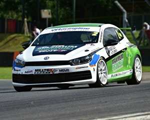 <b class=qtipBold><figcaption>CM20 9123 Tom Witts, Scirocco</figcaption></b><br>Tom Witts, Scirocco, Volkswagen Racing Cup, VW, Deutsche Fest, Brands Hatch, August, 2017, Autosport, cars, circuit racing, cars, competition, German Cars, teutonic, Kent, motorsport, racing, racing cars, sport, sports cars, Sunday 20th August, vehicles, vehicles, saloon cars, sporting cars, fast cars, tin tops<br><em>© 2017 Chris McEvoy, www.cjm-photography.co.uk, all rights reserved</em> CM20 9123 Tom Witts, Scirocco