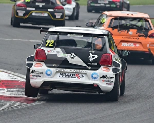 <b class=qtipBold><figcaption>CM20 9767 Russell Joyce, VW Polo</figcaption></b><br>Russell Joyce, VW Polo, Volkswagen Racing Cup, VW, Deutsche Fest, Brands Hatch, August, 2017, Autosport, cars, circuit racing, cars, competition, German Cars, teutonic, Kent, motorsport, racing, racing cars, sport, sports cars, Sunday 20th August, vehicles, vehicles, saloon cars, sporting cars, fast cars, tin tops<br><em>© 2017 Chris McEvoy, www.cjm-photography.co.uk, all rights reserved</em> CM20 9767 Russell Joyce, VW Polo