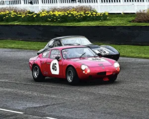 CM22 6619 Paul Hocking, Abarth-Simca 2000 GT, Richard Dodkins, Triumph TR4 SLR CM22 6619 Paul Hocking, Abarth-Simca 2000 GT, Richard Dodkins, Triumph TR4 SLR