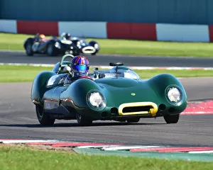 <b class=qtipBold><figcaption>CM23 4018 Oliver Bryant, Lotus 15</figcaption></b><br>Oliver Bryant, Lotus 15, Stirling Moss Trophy, pre-61 sports cars, Donington Historic Festival, May 2018, motor racing, motor sport, motorsport, Nostalgia, racing, racing cars, retro, cars, classic cars, classic event, Classic Racing Cars, DHF, DHF 2018, Donington Historic Festival 2018, Donington Park, Historic motorracing, historic racing cars, Historic Sports Car Club, HSCC, HSCC Donington Park, motor racing, motor sport, motorsport, nostalgia, old racing cars, racing, racing cars, retro, speed, sports cars,<br><em>© 2018 Chris McEvoy, www.cjm-photography.co.uk, all rights reserved</em> CM23 4018 Oliver Bryant, Lotus 15