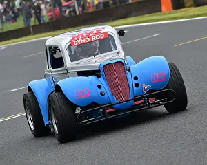 <b class=qtipBold><figcaption>CM23 9185 Connor Mills, Legend</figcaption></b><br>Connor Mills, Legend, Legends Cars Championship, American Speedfest VI, Brands Hatch, June 2018, automobiles, Autosport, cars, circuit racing, England, entertainment, European, June 2018, Kent, motor racing, motor sport, motorracing, racing, track racing, nostalgia, classic cars, historic cars, 5/8th scale,<br><em>© 2018 Chris McEvoy, www.cjm-photography.co.uk, all rights reserved</em> CM23 9185 Connor Mills, Legend
