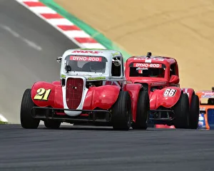 <b class=qtipBold><figcaption>CM23 9972 Sean Smith, Legend</figcaption></b><br>Sean Smith, Legend, Legends Cars Championship, American Speedfest VI, Brands Hatch, June 2018, automobiles, Autosport, cars, circuit racing, England, entertainment, European, June 2018, Kent, motor racing, motor sport, motorracing, racing, track racing, nostalgia, classic cars, historic cars, 5/8th scale,<br><em>© 2018 Chris McEvoy, www.cjm-photography.co.uk, all rights reserved</em> CM23 9972 Sean Smith, Legend